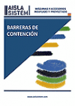 Catálogo de barrerasde contenciónAISLA SISTEM